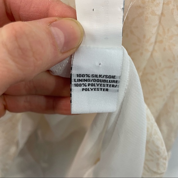 DVF Silk Blouse Top - Picture 6 of 8